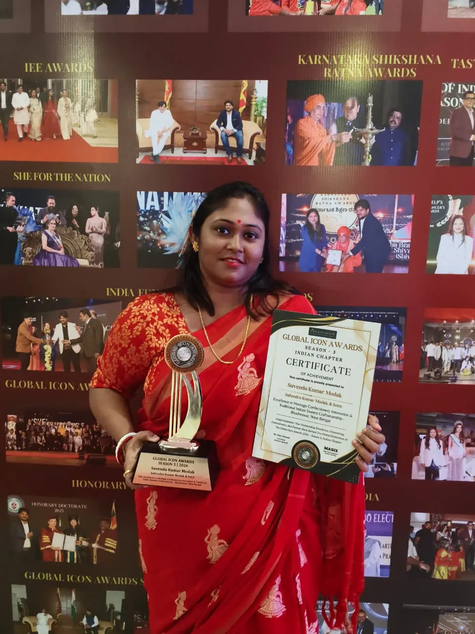 Award and achievement moment for Adi Surjya Kumar Modak 01