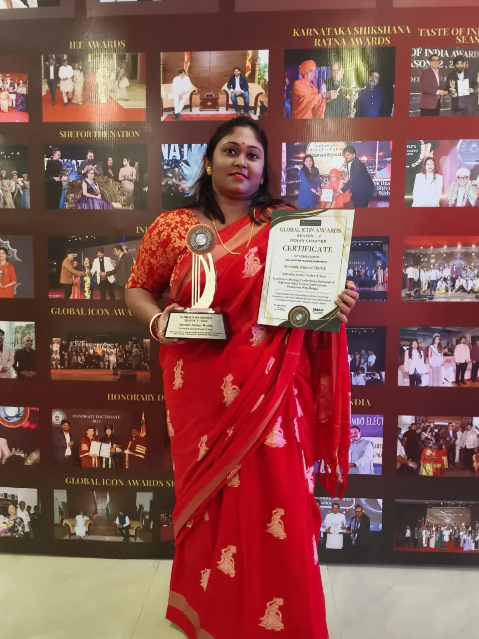 Award and achievement moment for Adi Surjya Kumar Modak 10